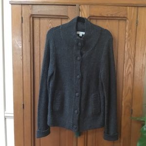 Merona charcoal cardigan size XL
